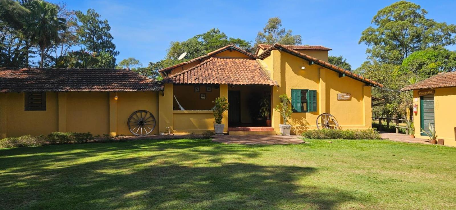 Hospedagem Fazenda Nova America Brotas Exteriör bild