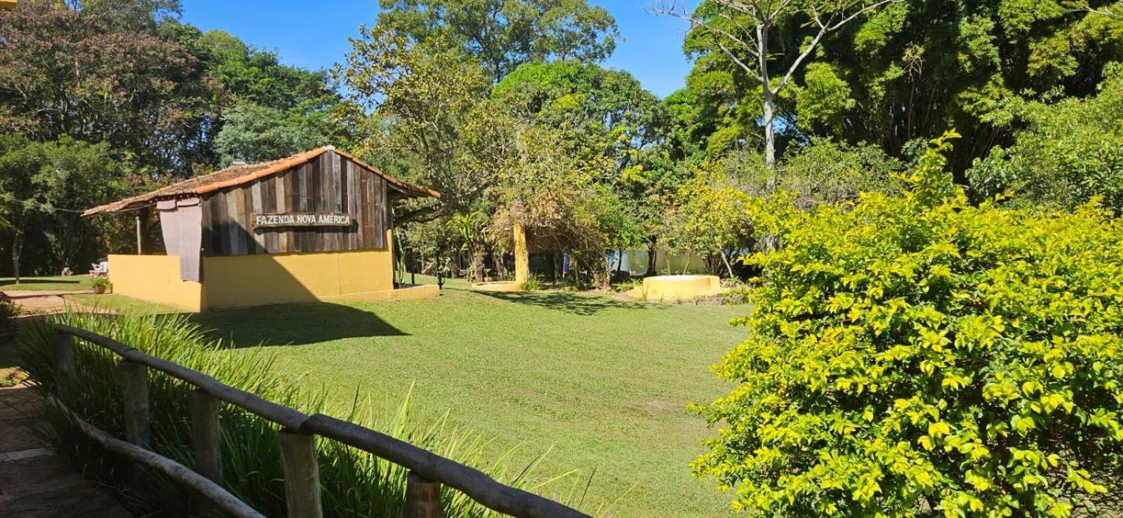 Hospedagem Fazenda Nova America Brotas Exteriör bild