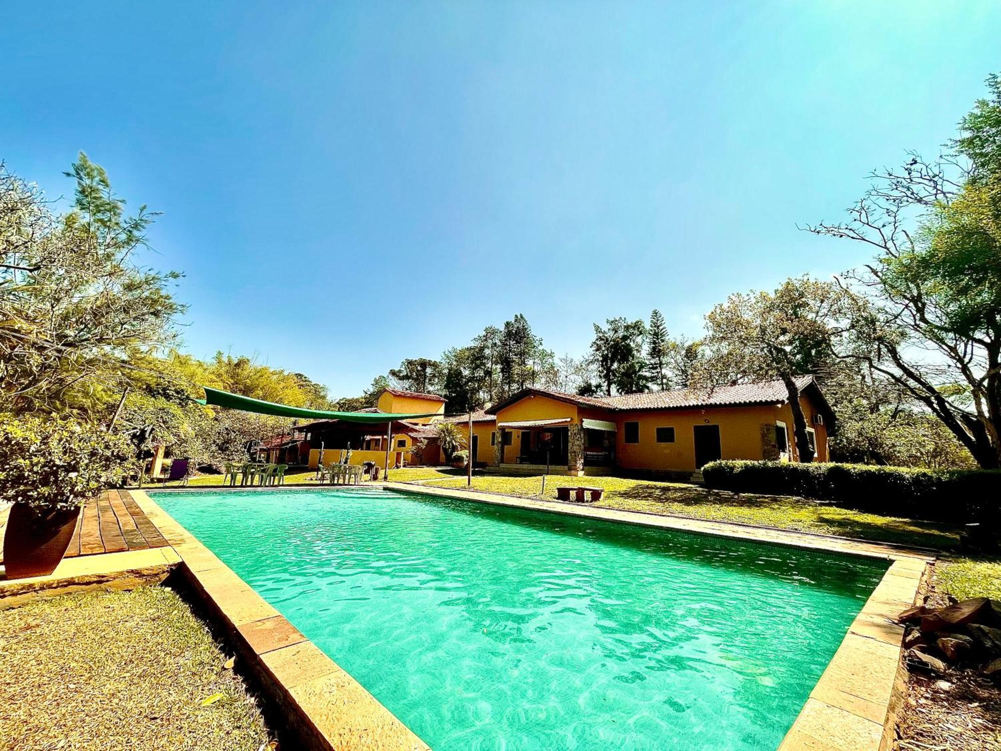 Hospedagem Fazenda Nova America Brotas Exteriör bild