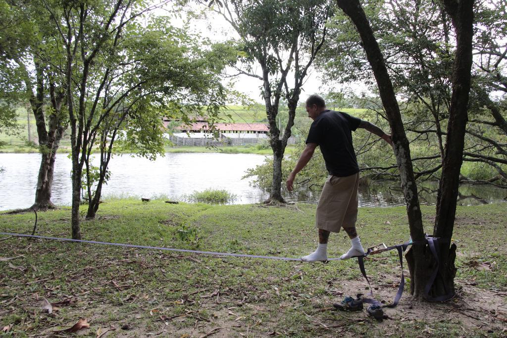 Hospedagem Fazenda Nova America Brotas Exteriör bild