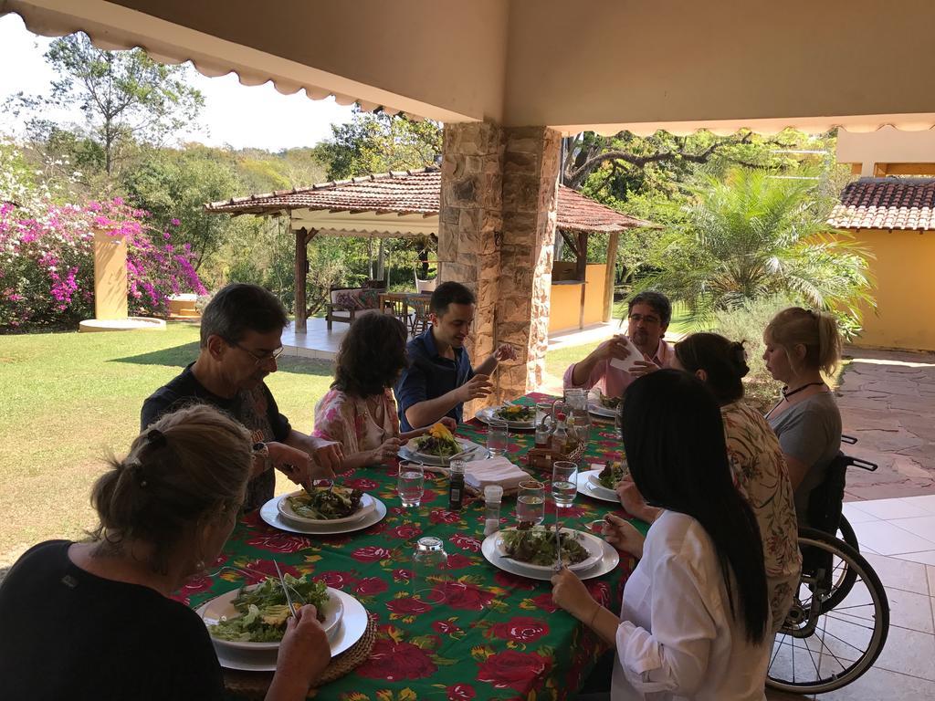 Hospedagem Fazenda Nova America Brotas Exteriör bild